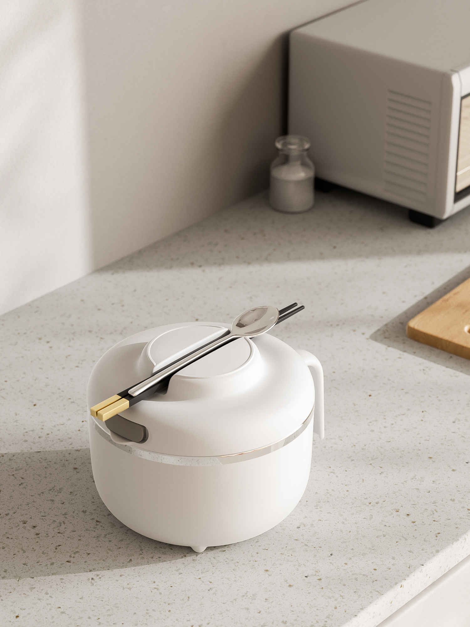 Instant noodles bowl，Chasing drama artifact，One food per person，