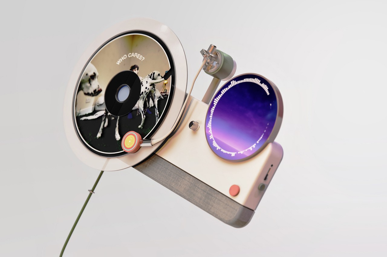 conceptual design，player，music player ，Retro，