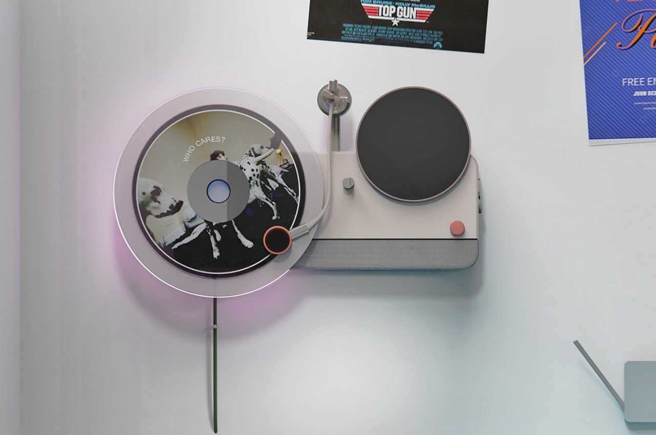 conceptual design，player，music player ，Retro，