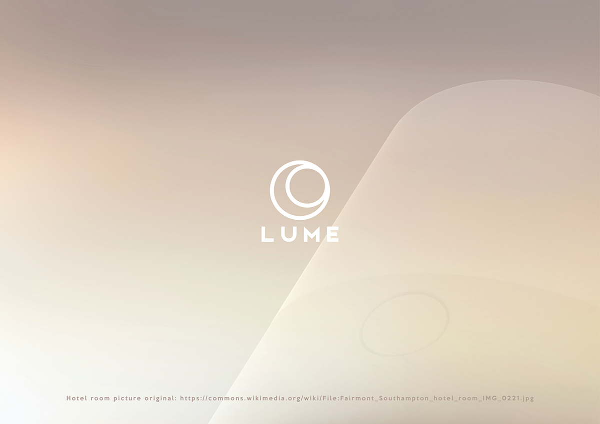 LUME，Sleep lamp，Wireless connection，Red light，Purkinje effect，