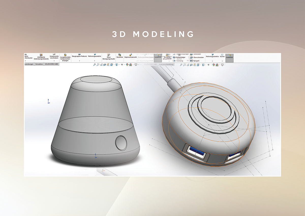 LUME，Sleep lamp，Wireless connection，Red light，Purkinje effect，