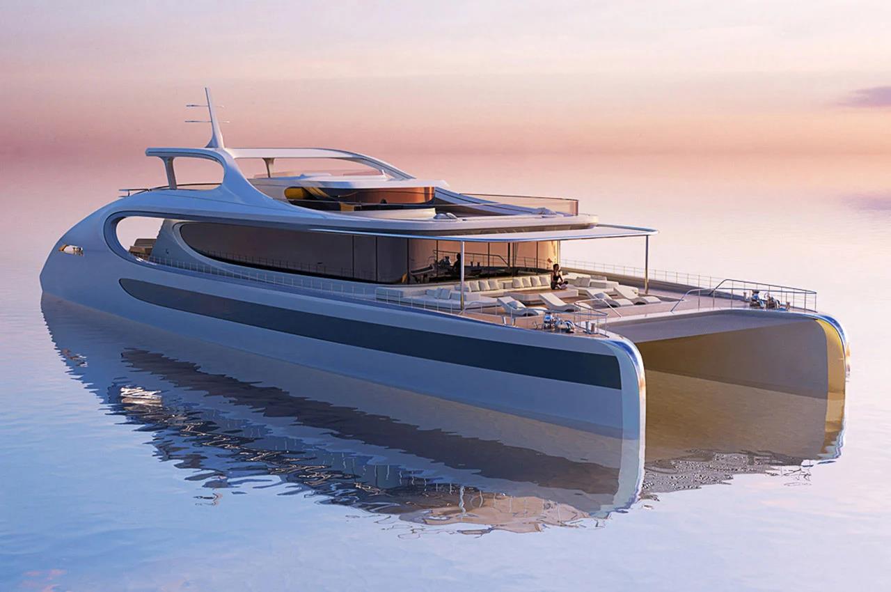 yacht，product design，sample reels，Appearance design，Cool，modern，