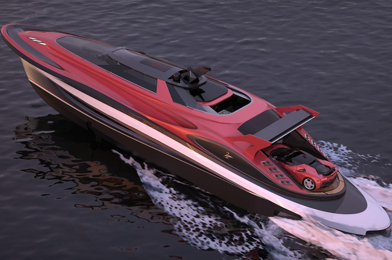 yacht，product design，sample reels，Appearance design，Cool，modern，