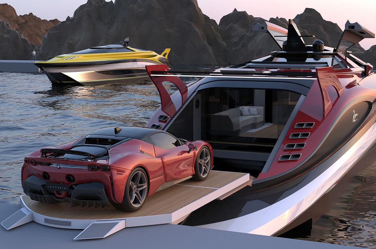 yacht，product design，sample reels，Appearance design，Cool，modern，