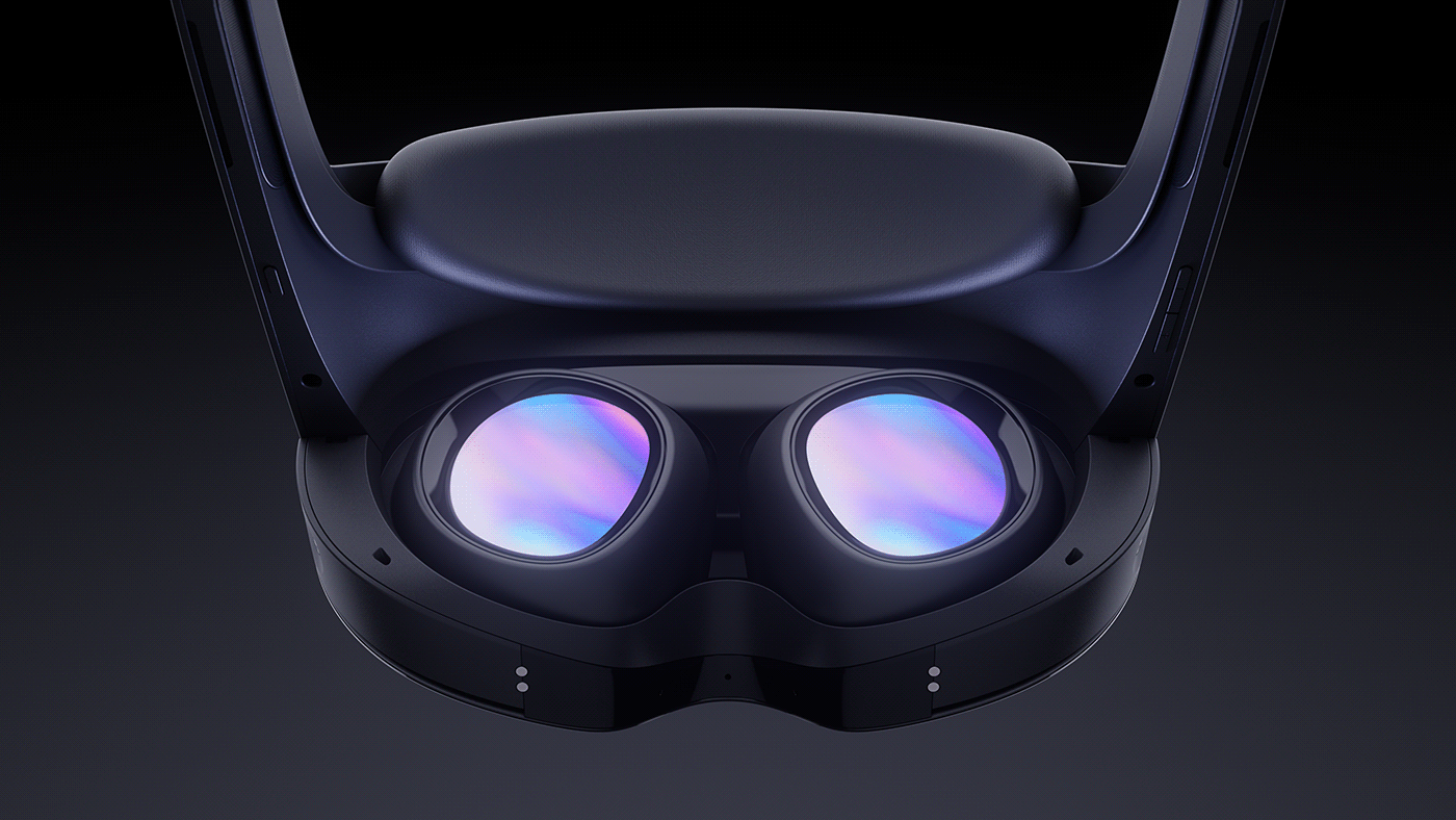 Appearance design，VR glasses，product design，Technology design，modern，game，Ergonomics，