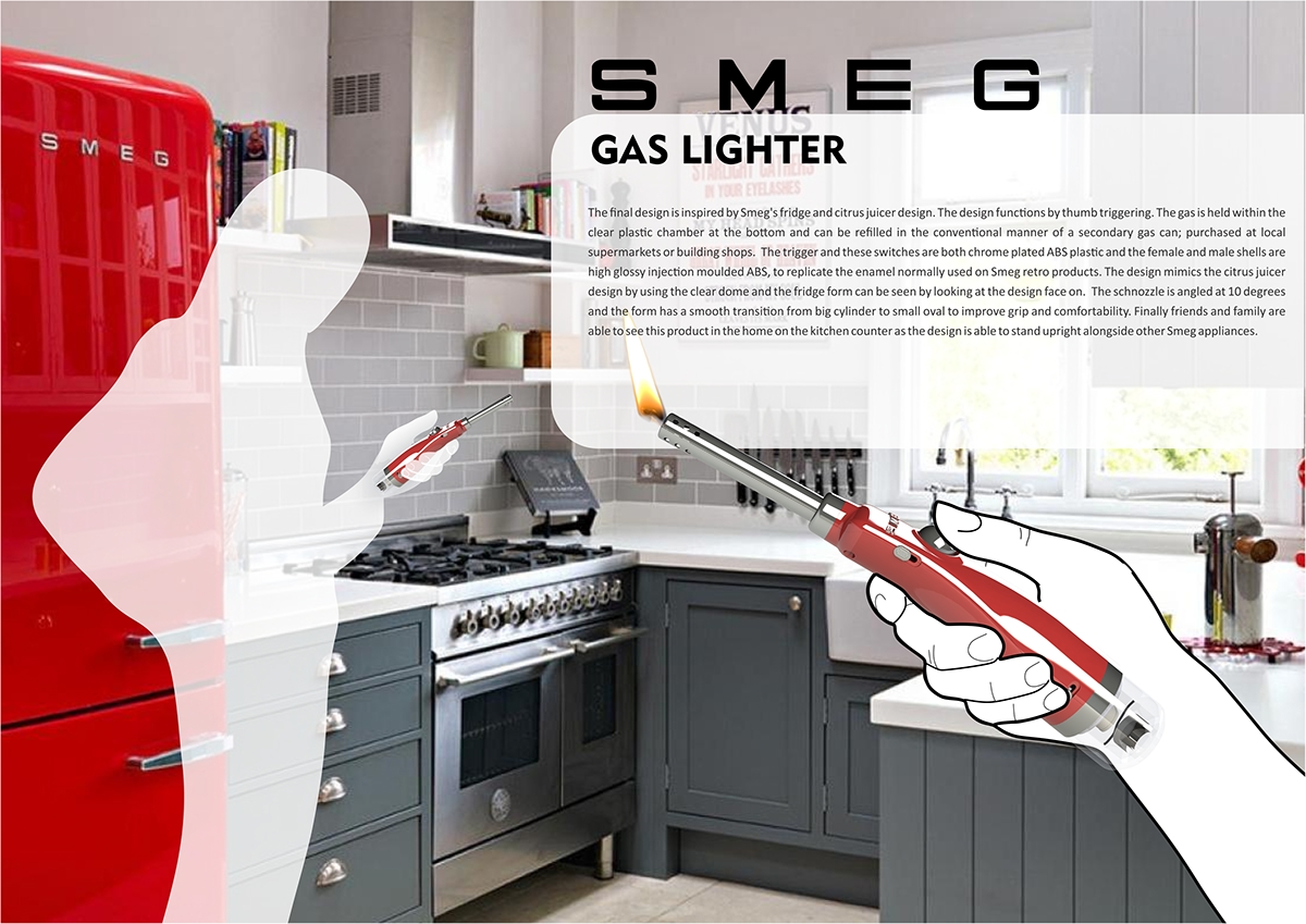lighter，Gas，smeg，CAS strength switch，