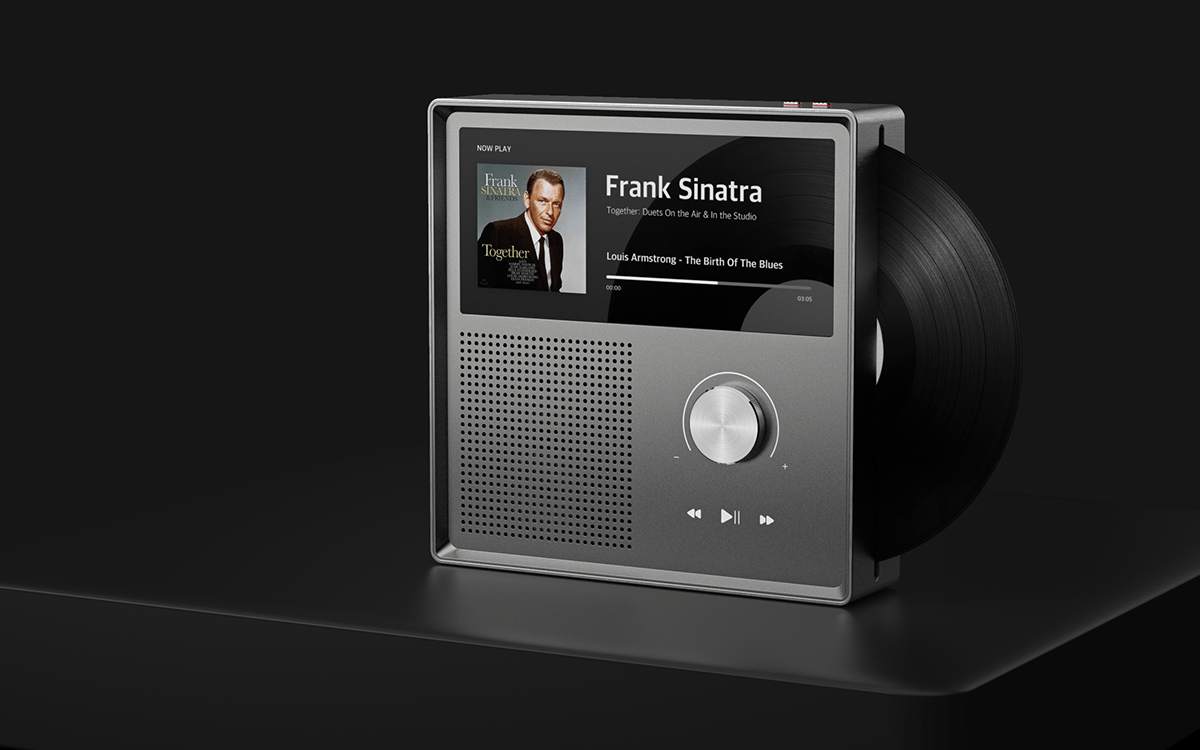 Modern technology，product design，Appearance design，classical，jukebox，