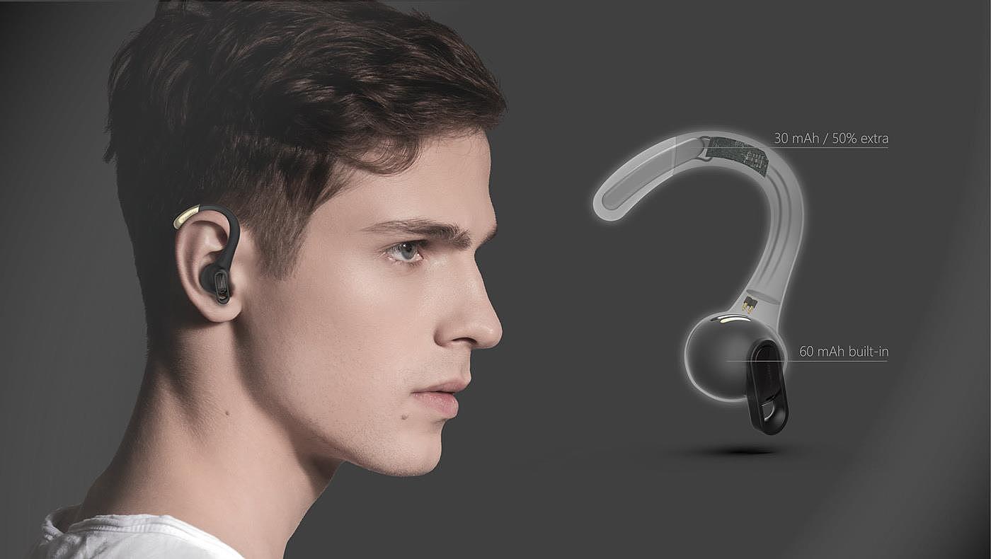 Bluetooth headset，intelligence，Appearance design，exquisite，product design，