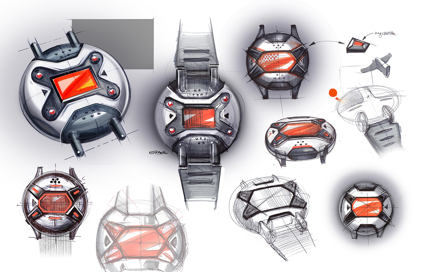 industrial design，sketch，Sketches，