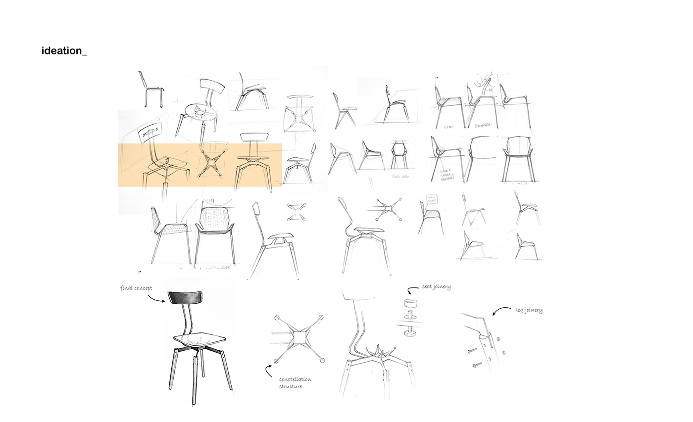 Constellation，Chair，Constellation chair，
