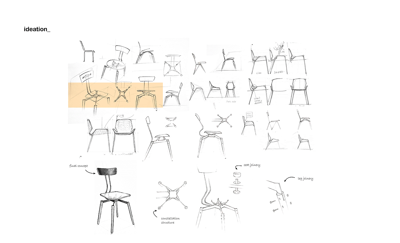 Constellation，Chair，Constellation chair，