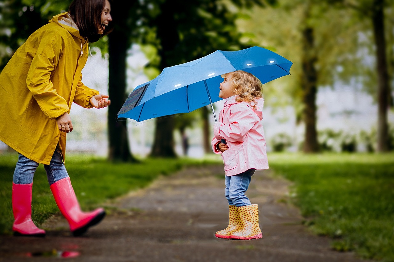 反光雨伞，TubeFlash-Road，Umbrella，