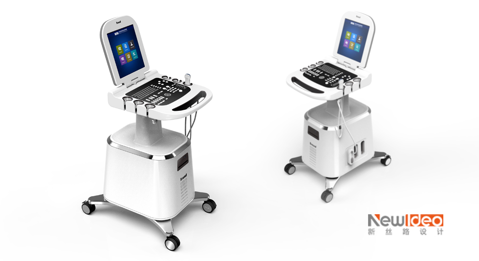 Medical equipment，Medical imaging，industrial design，U，Medical shape design，B-ultrasound machine，