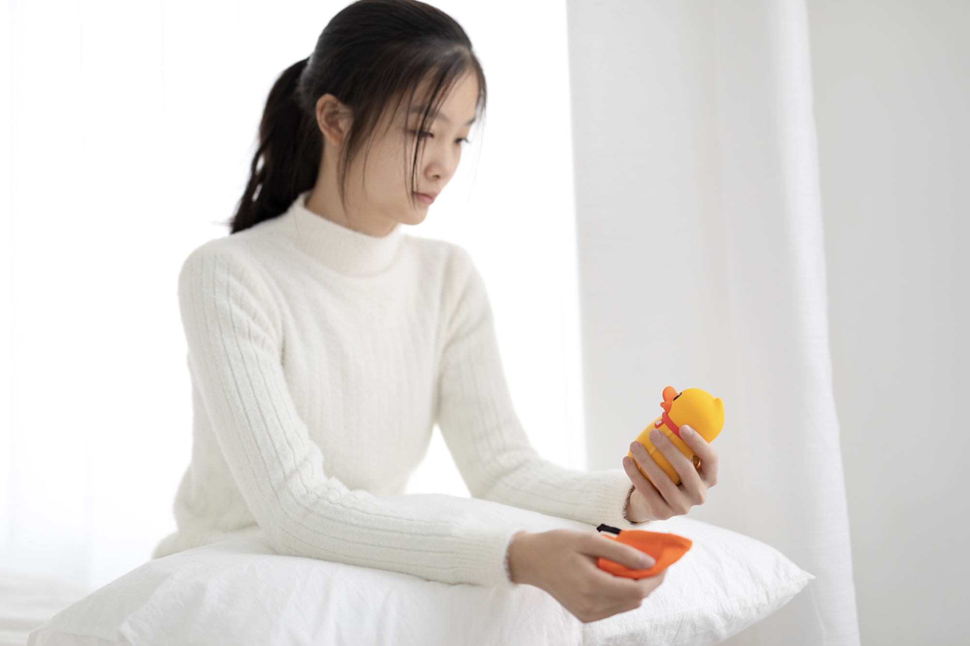 Yellow duck，Hand warmer，