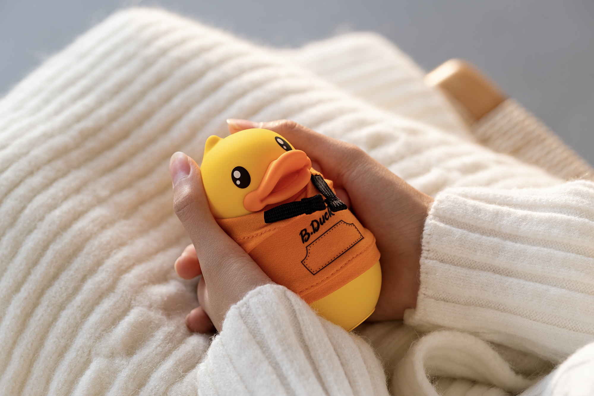 Yellow duck，Hand warmer，