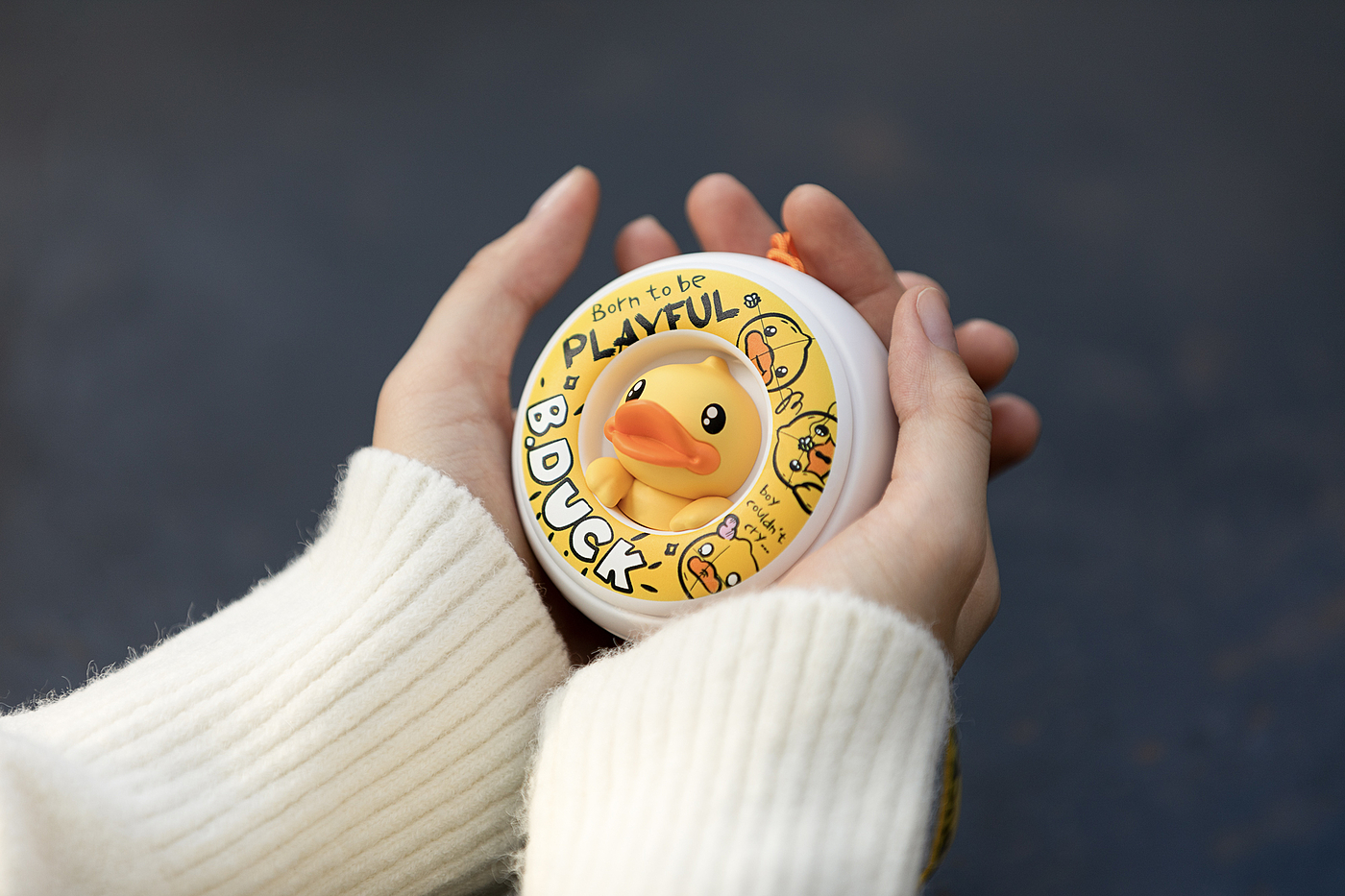 Yellow duck，Hand warmer，