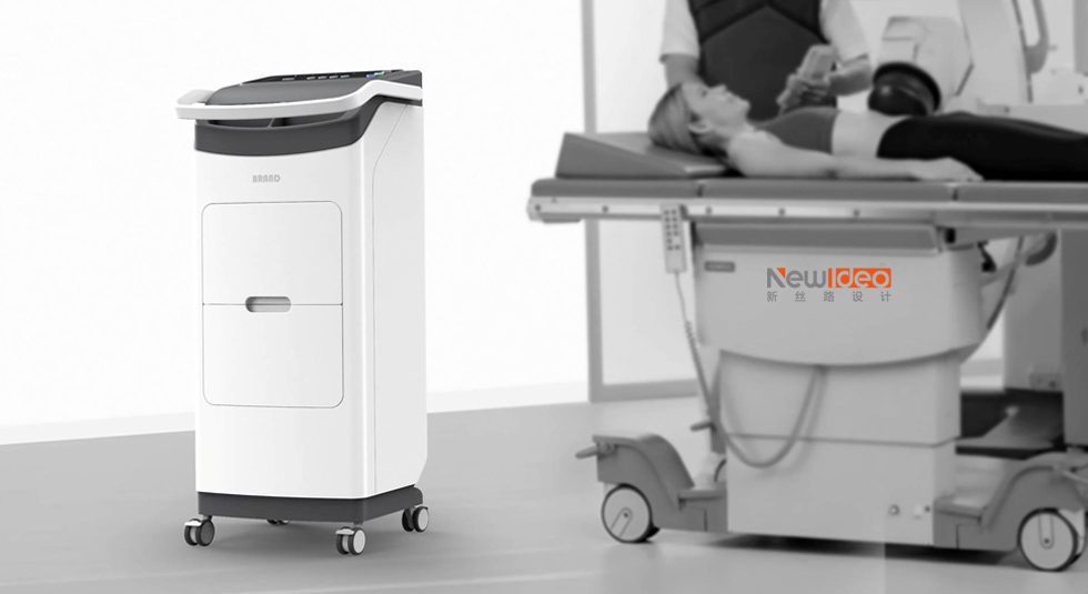 Medical design，Design of microwave ablation instrument trolley，Trolley design，Microwave ablation instrument，