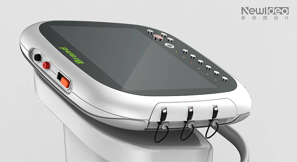 Medical equipment design，Trolley design，Design of laser therapeutic instrument，