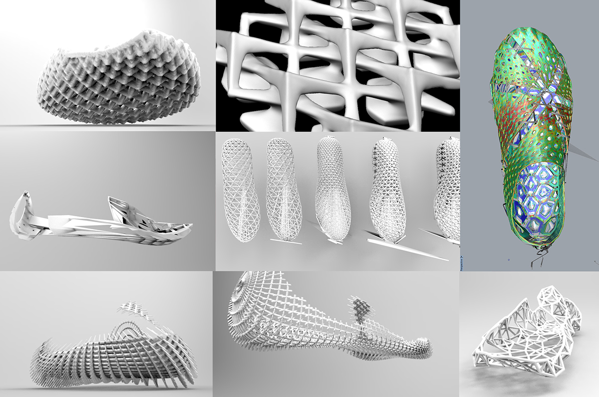 3D printing，motion，Soccer shoes，Parametric design，