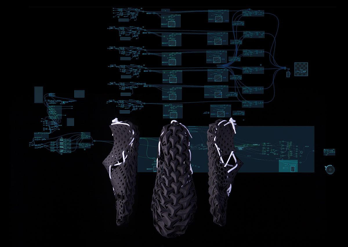 3D printing，motion，Soccer shoes，Parametric design，