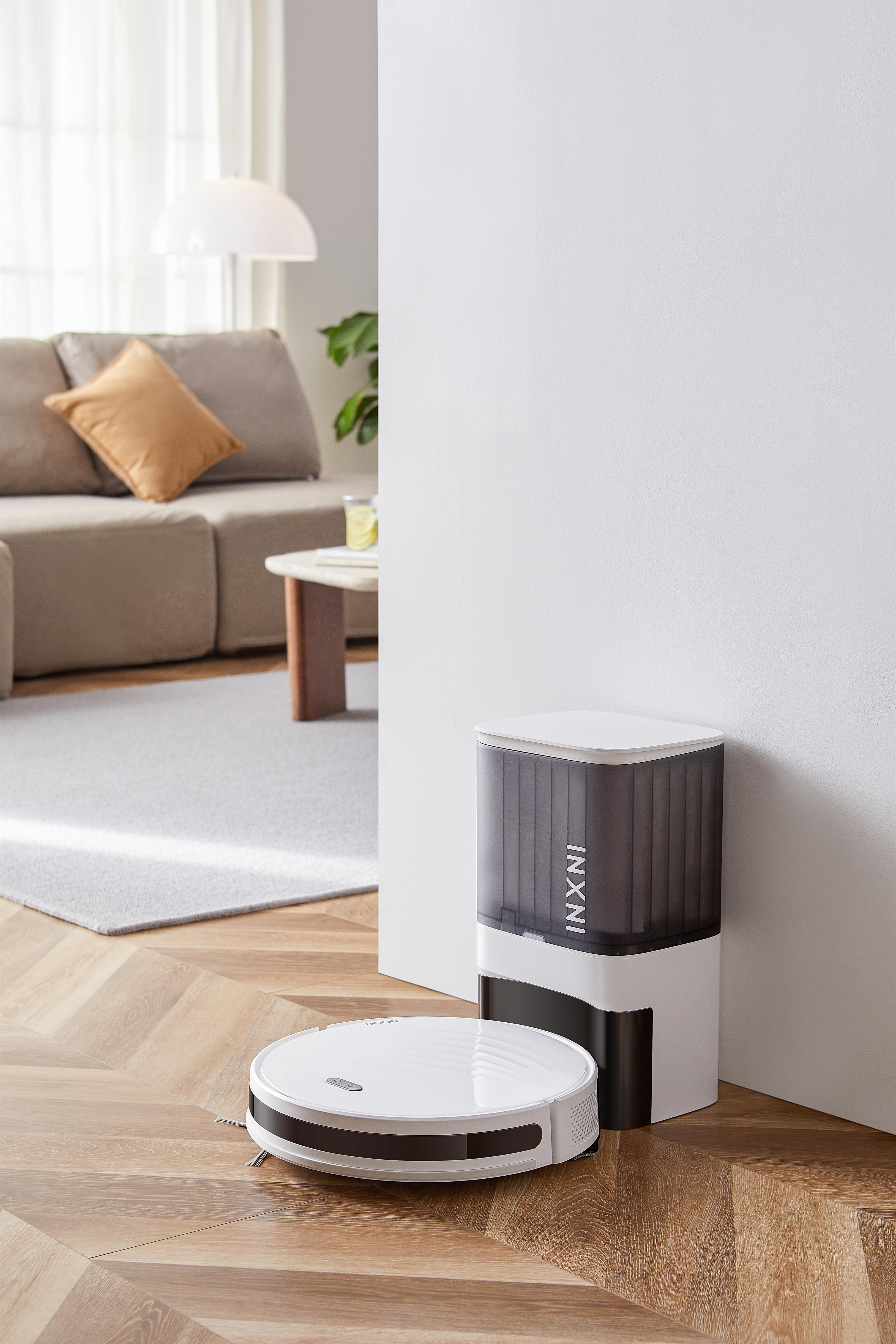 sweeping machine，Self-collecting dust，household electrical appliances，intelligence，Art of life，clean，indoor，Vacuum, sweep, mop the floor，