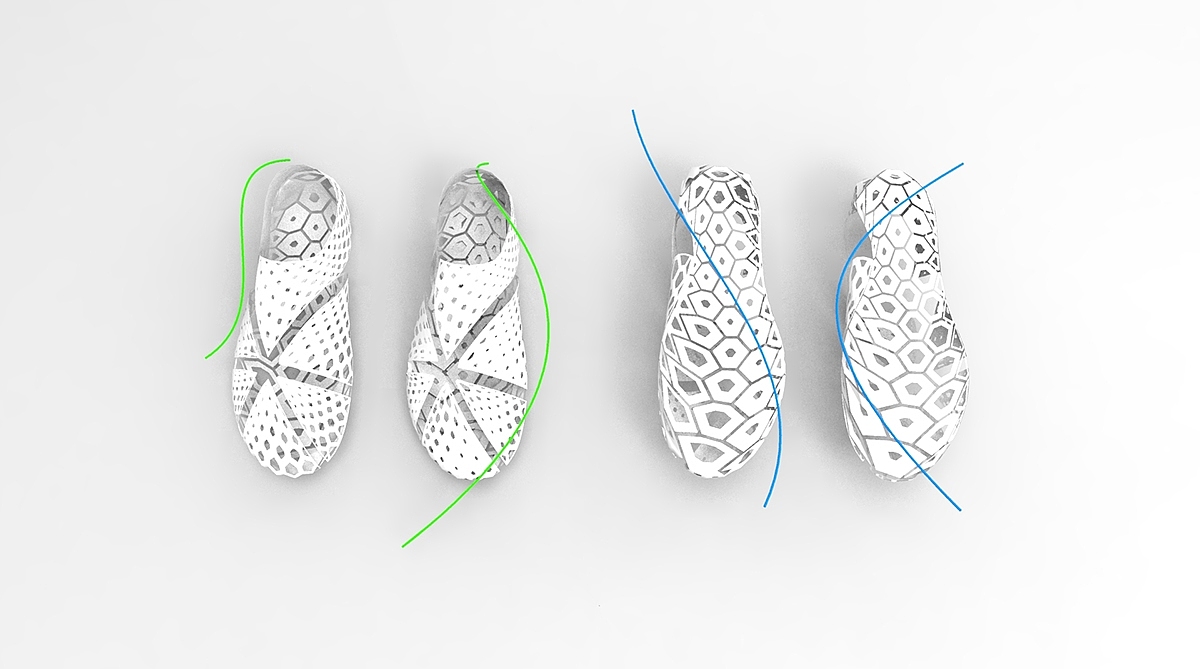 3d打印，运动，足球鞋，参数化设计，