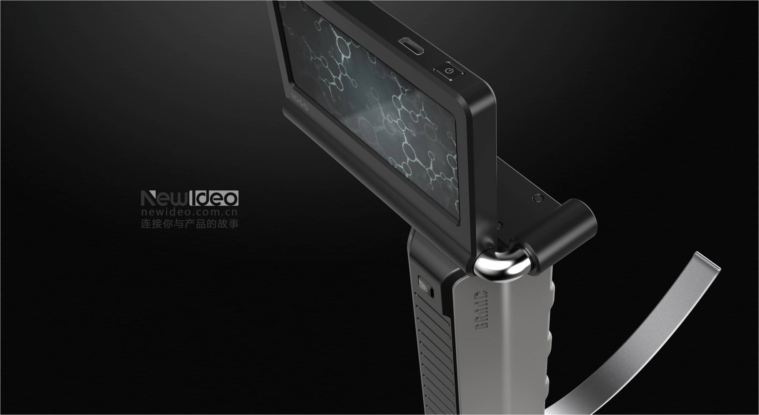 Medical product design，Medical equipment，Medical imaging，Design of electronic laryngoscope，