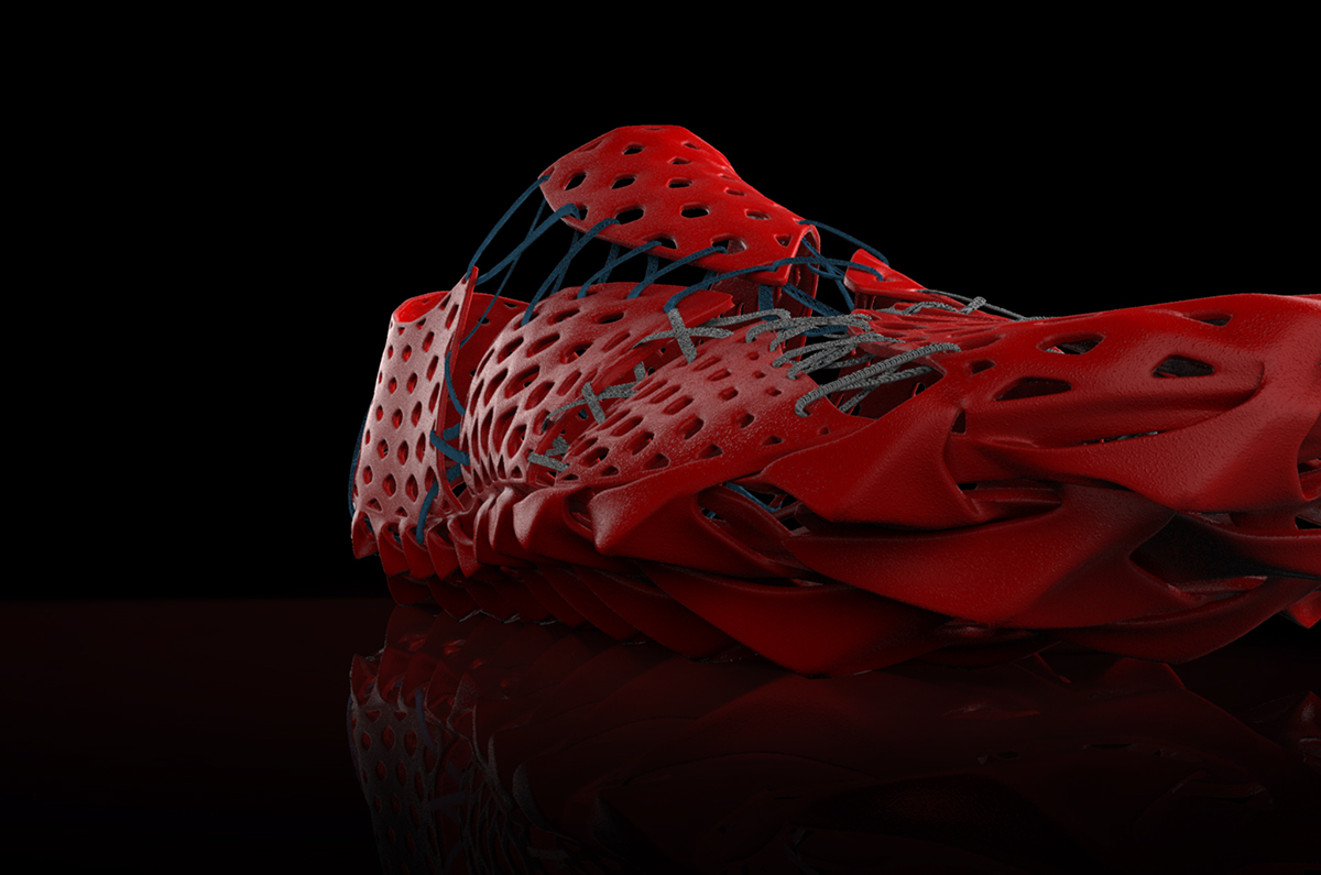 3D printing，motion，Soccer shoes，Parametric design，