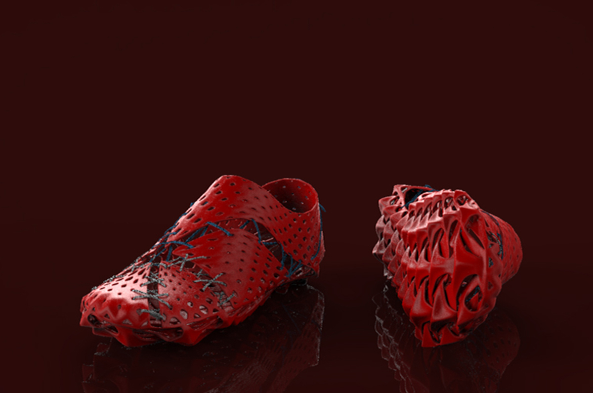 3D printing，motion，Soccer shoes，Parametric design，