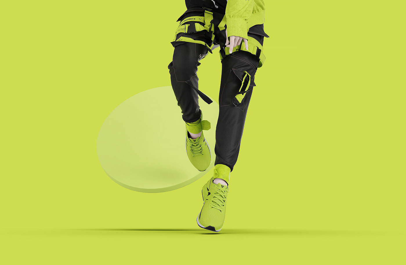 Running shoes, sports shoes, racing, outdoor，
