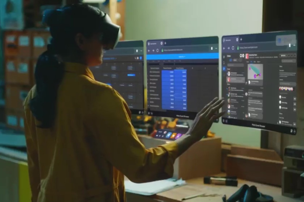 Meta Quest Pro，headset，Mixed reality，product design，