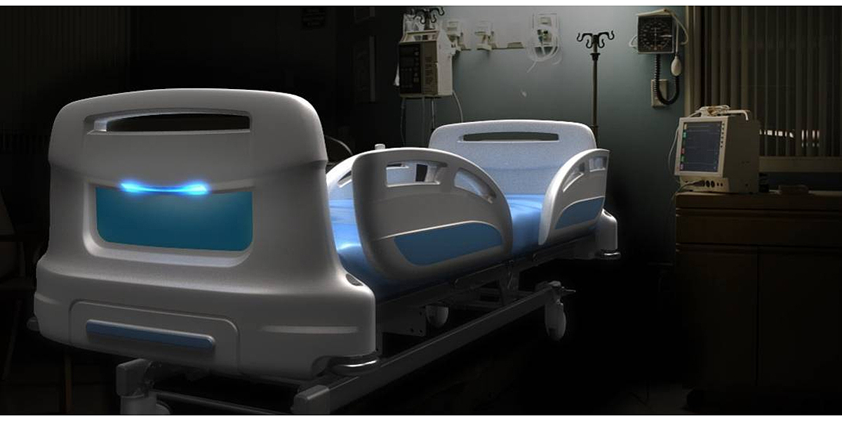 Appearance design，Structural design，industrial design，Medical bed guard plate，