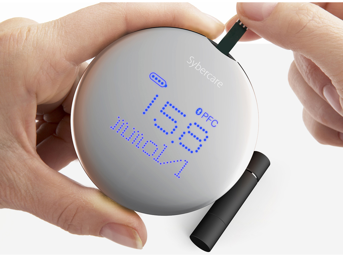 Design Research，Structural design，Appearance design，Female blood glucose meter，