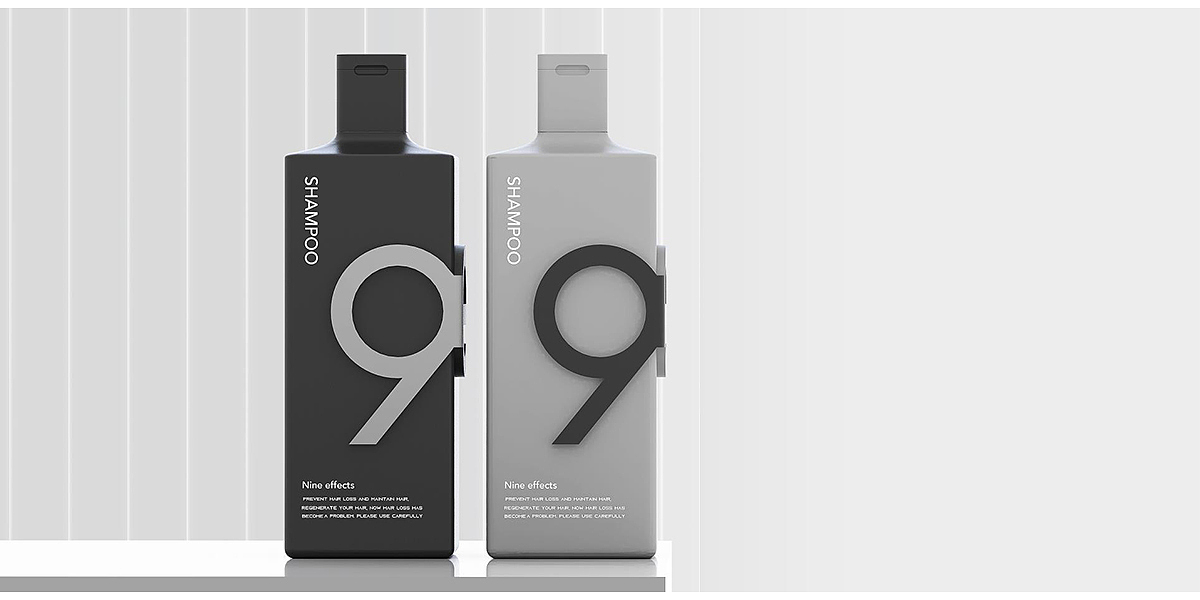 packing design，shampoo，