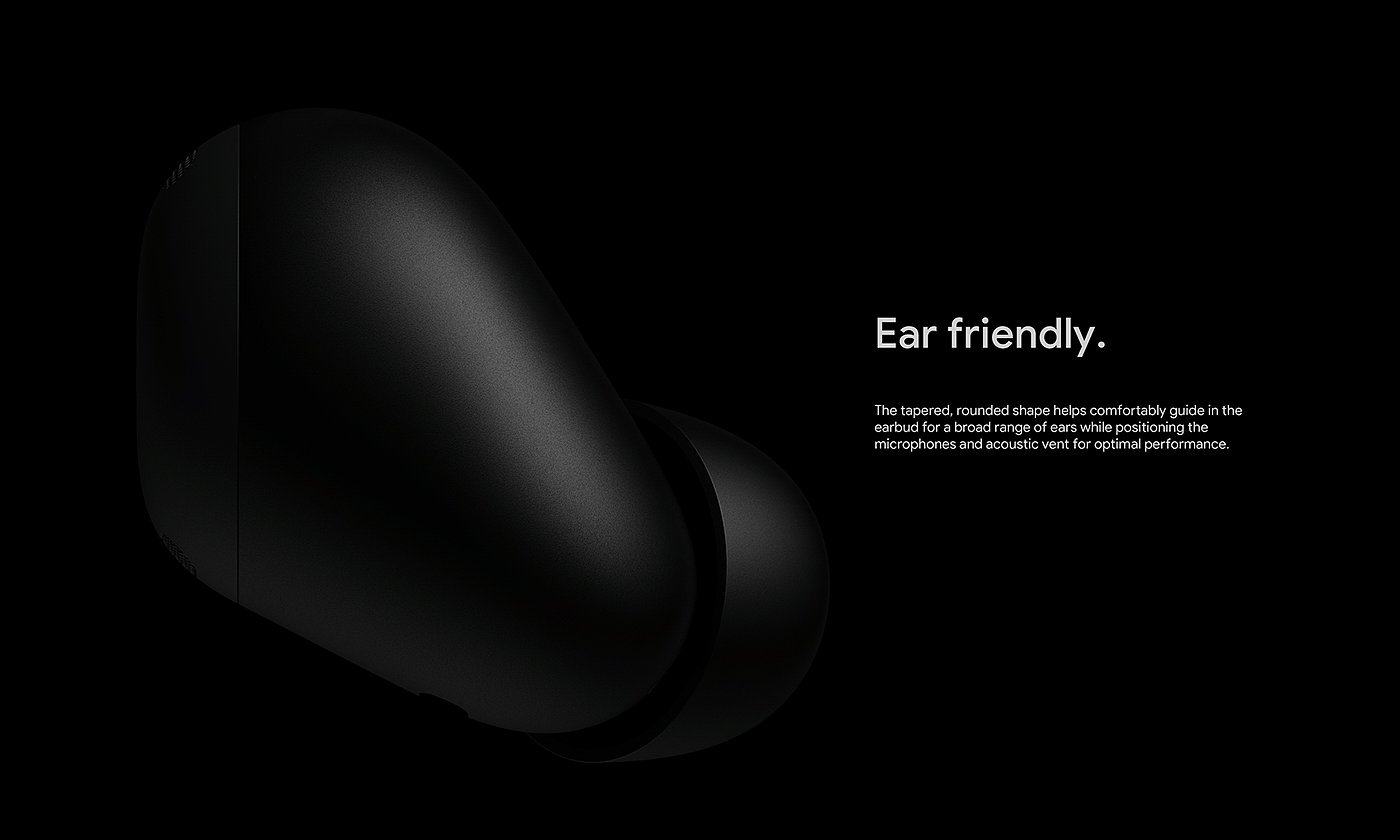 蓝牙耳机，谷歌，产品设计，外观设计精美，Pixelbuds Pro，