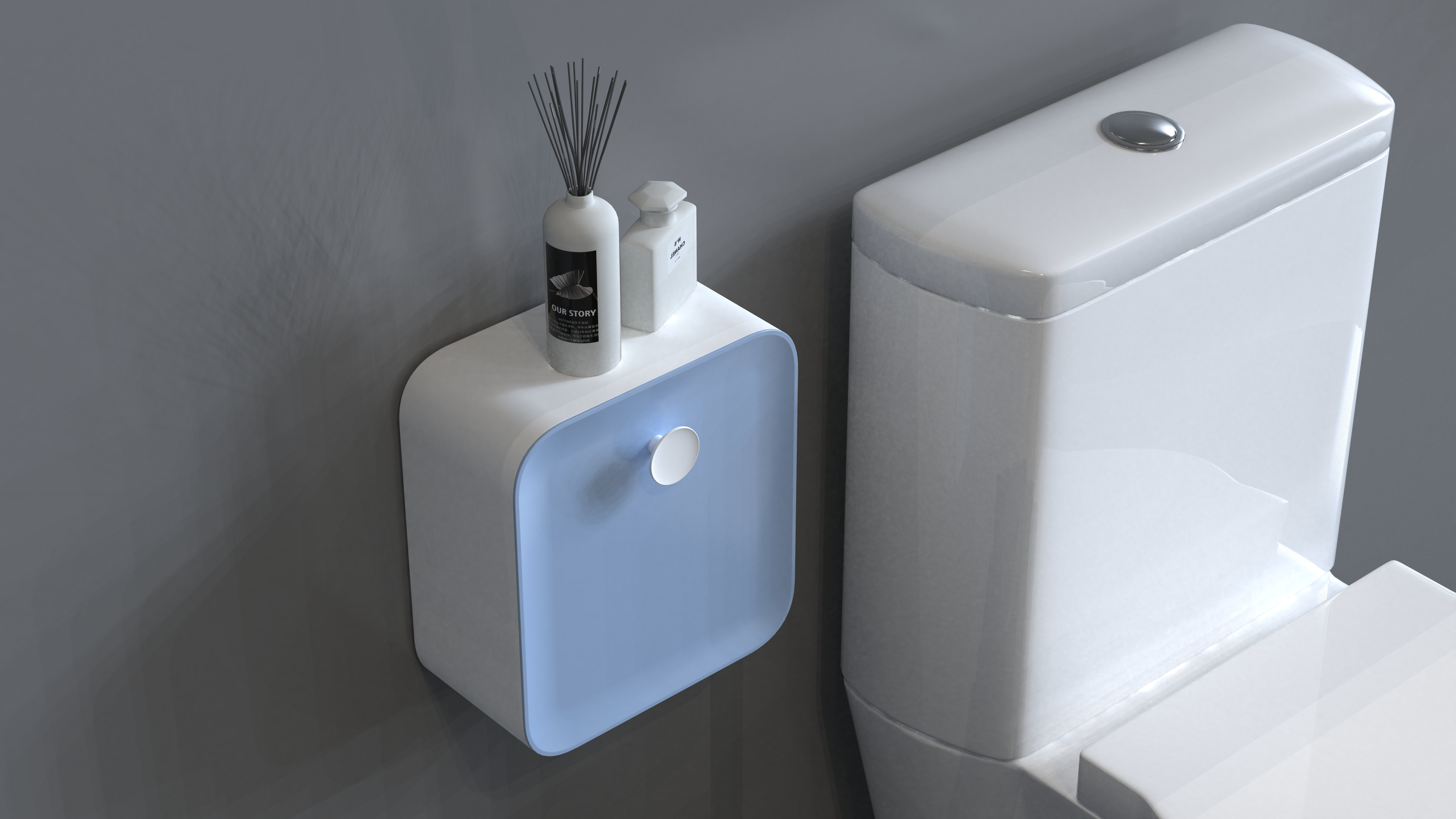 Tissue box，Storage rack，