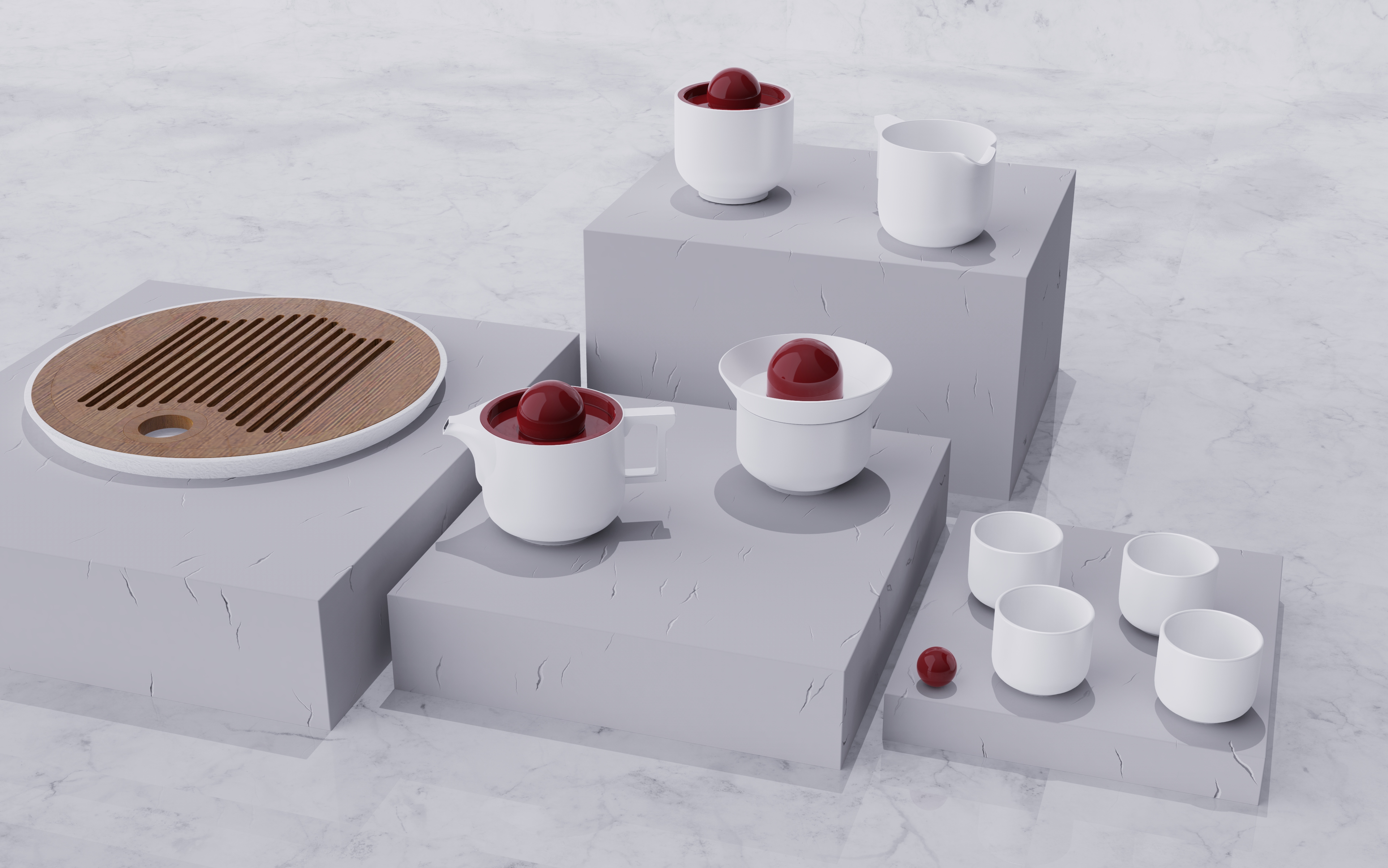 The red sun rises at the beginning, the road is bright, and the river flows out of the ocean.，