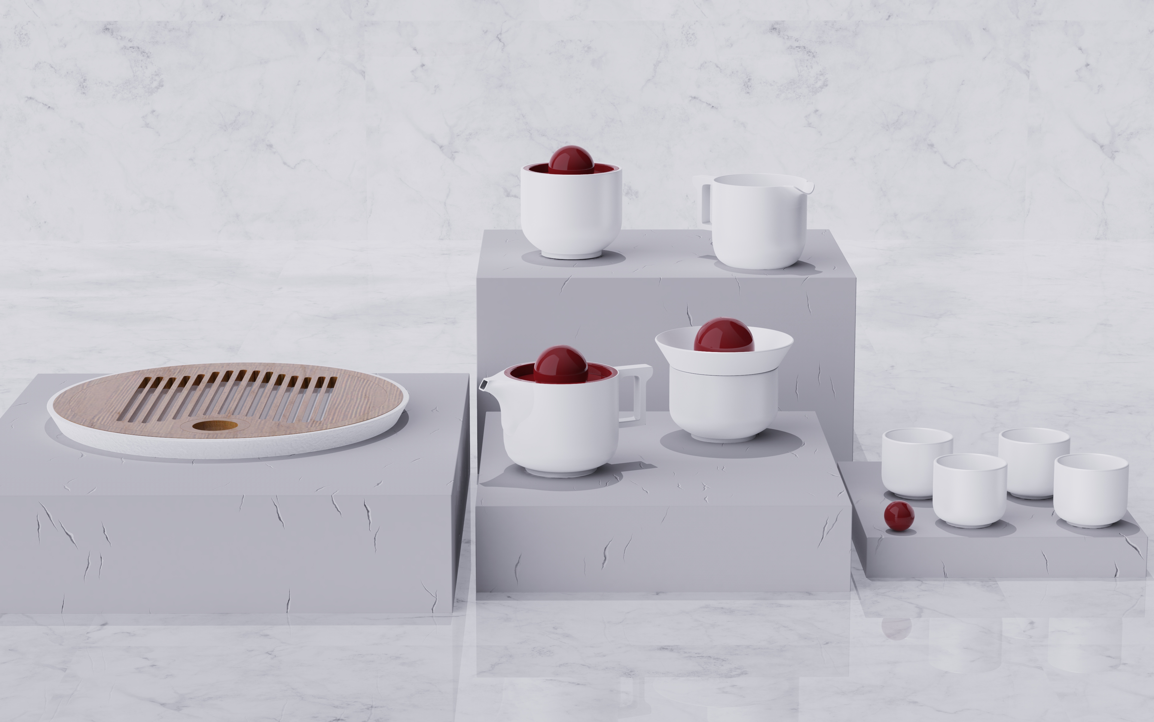 The red sun rises at the beginning, the road is bright, and the river flows out of the ocean.，