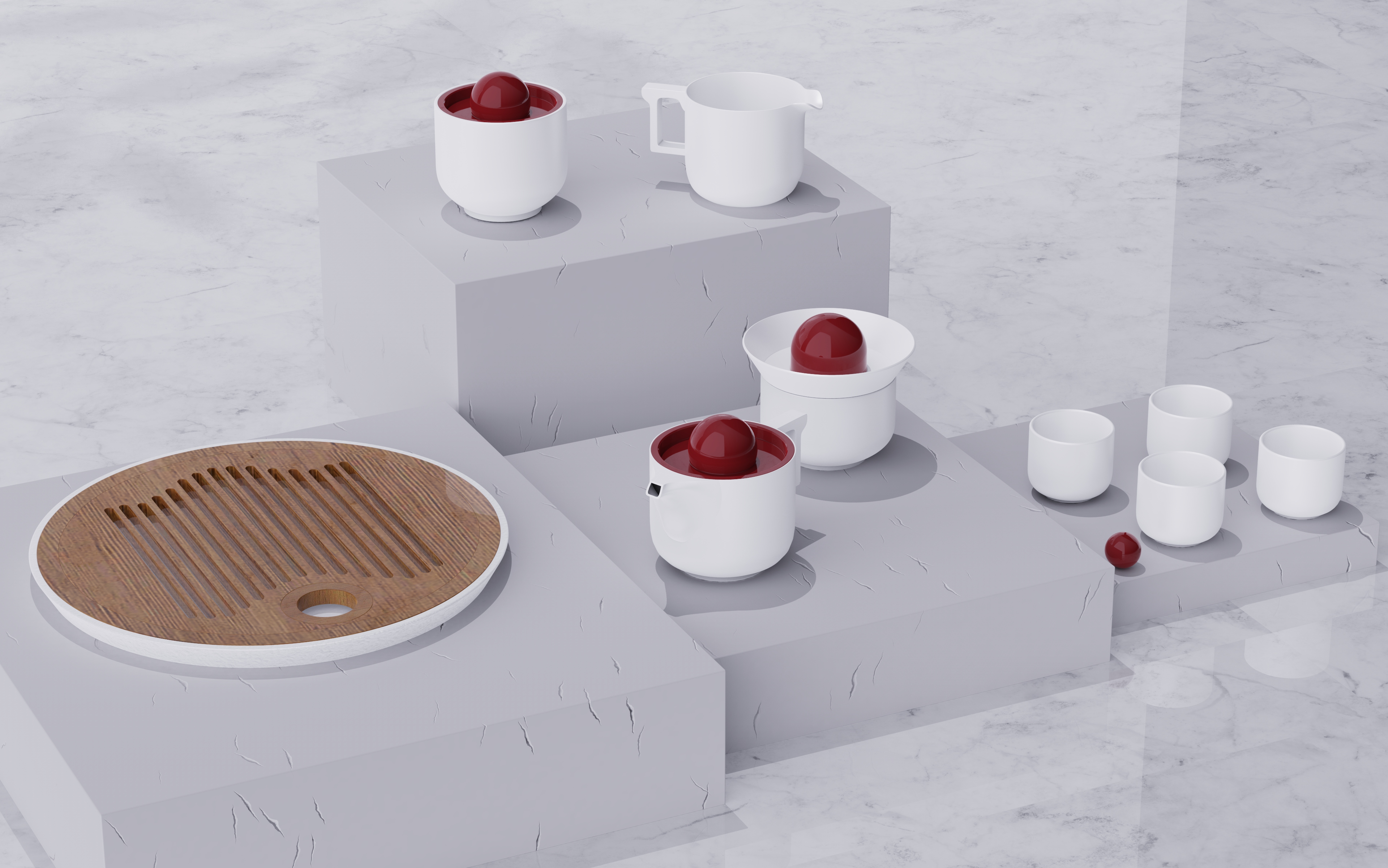 The red sun rises at the beginning, the road is bright, and the river flows out of the ocean.，