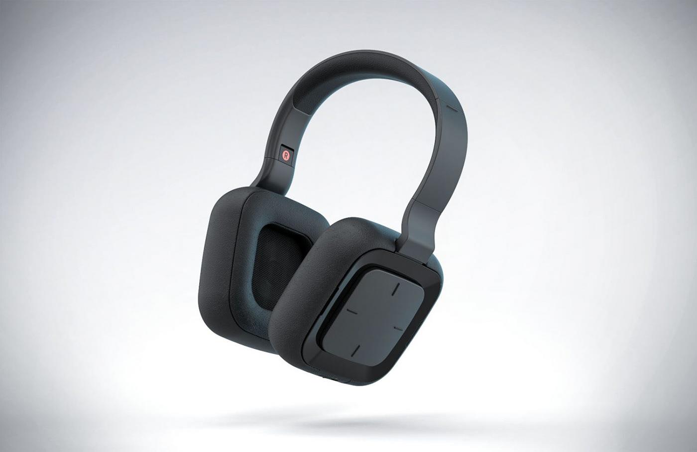 Bluetooth headset，Headwear，product design，concise，delicate，