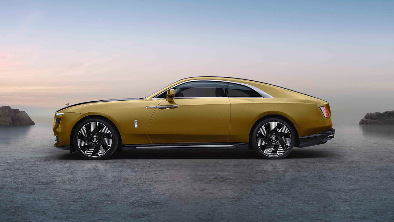 electric vehicle，Rolls-Royce，industrial design，Spectre EV，