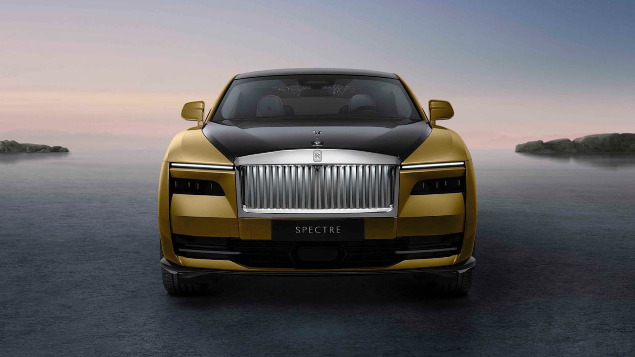 electric vehicle，Rolls-Royce，industrial design，Spectre EV，