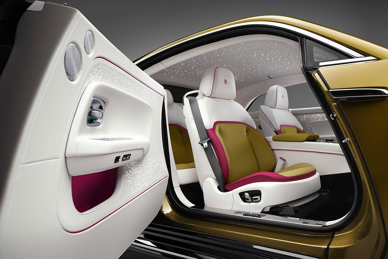 electric vehicle，Rolls-Royce，industrial design，Spectre EV，