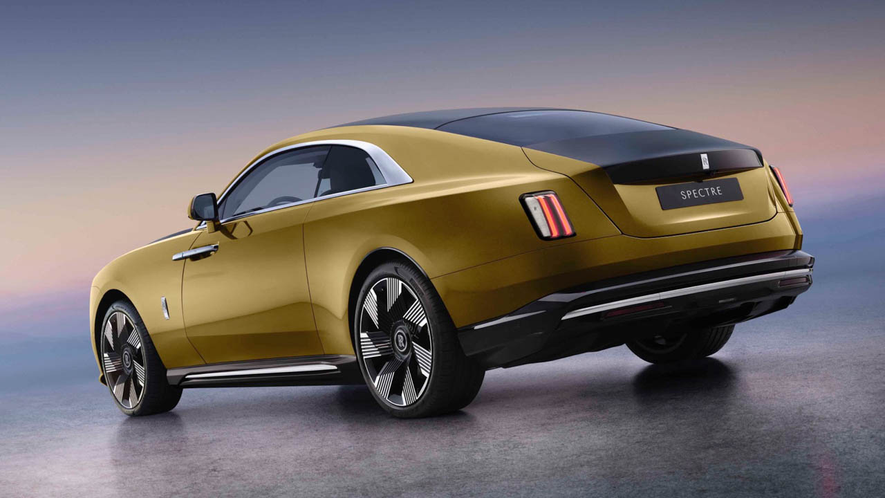 electric vehicle，Rolls-Royce，industrial design，Spectre EV，