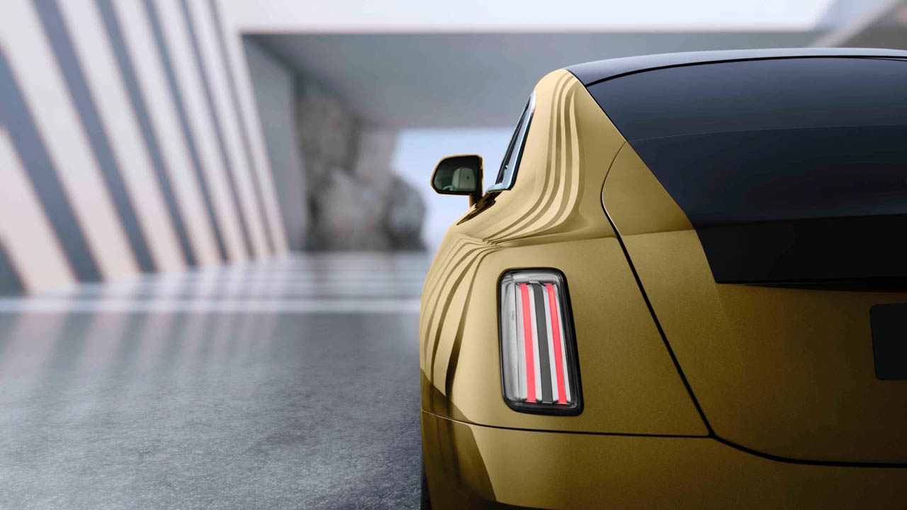 electric vehicle，Rolls-Royce，industrial design，Spectre EV，