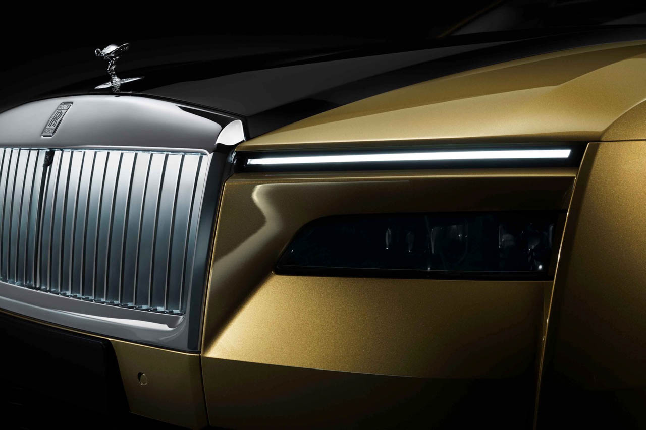 electric vehicle，Rolls-Royce，industrial design，Spectre EV，