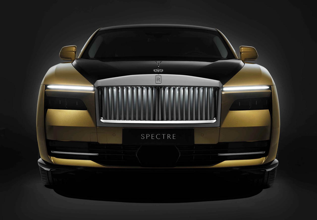 electric vehicle，Rolls-Royce，industrial design，Spectre EV，