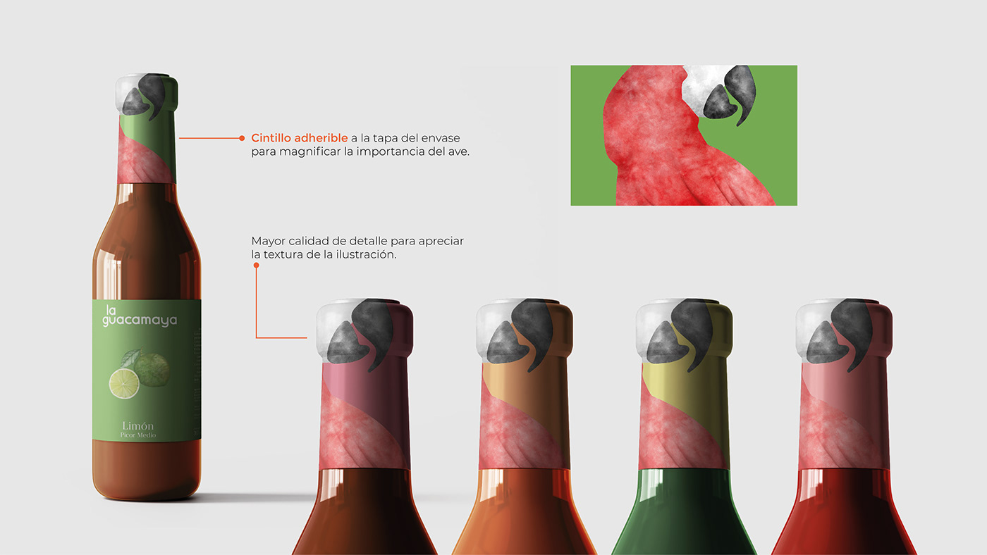 graphic design ，packing design，brand，La Guacamaya，
