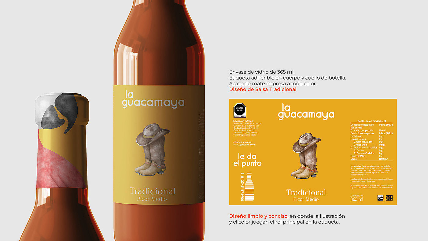 图形设计，包装设计，品牌，La Guacamaya，