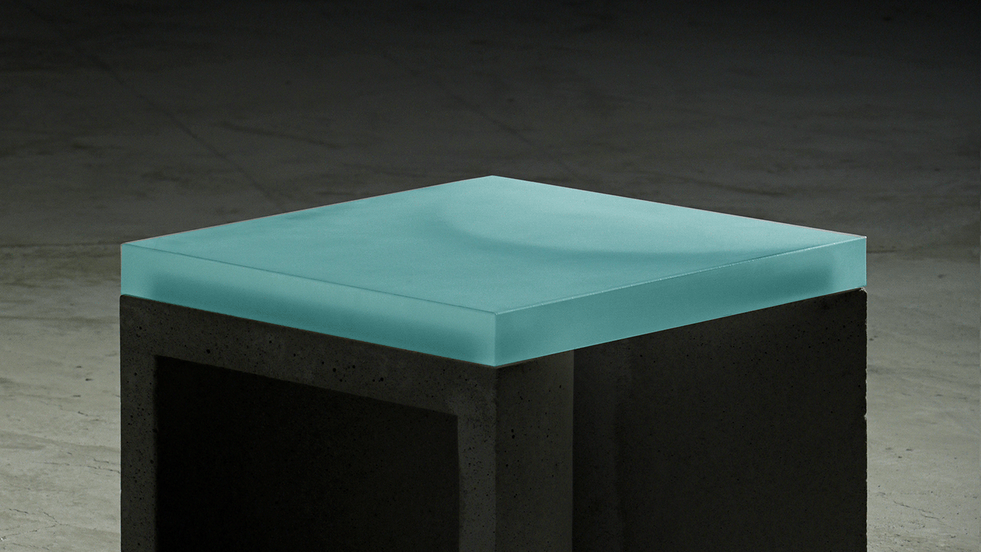 furniture，product design，stool，concrete，